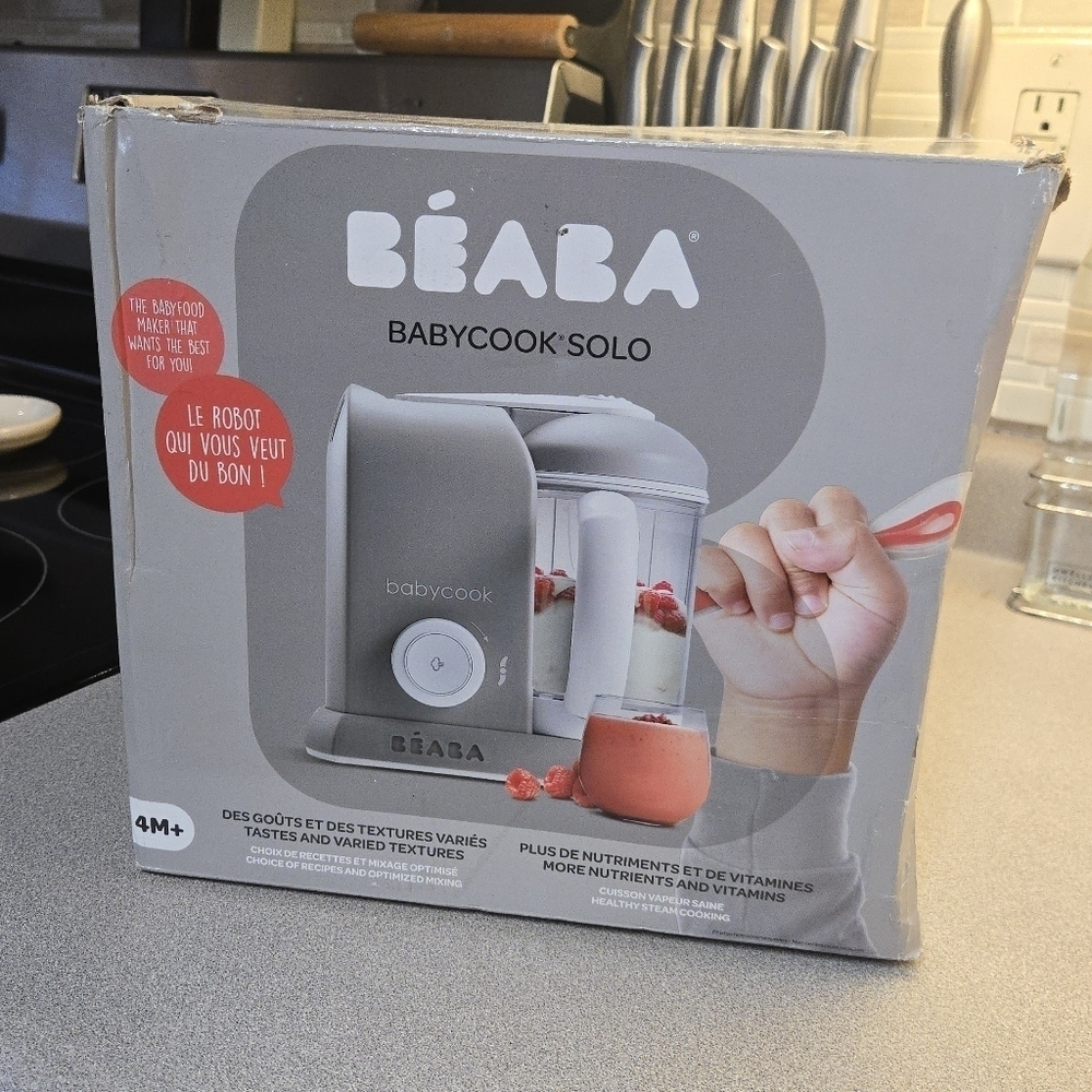 Beaba Babycook Solo Baby Food Maker Processor Cloud - Picture 2 of 12